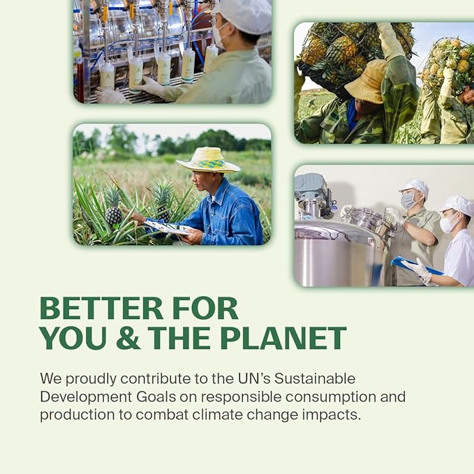 Fuwa3e Pineapple Enzyme Natural Dish Soap Tropical Pineapple Scent - 16.9oz 1 Pack - 99% Plant Based Dish Liquid - Hypoallergenic Dish Soap from Discarded Pineapple Peels