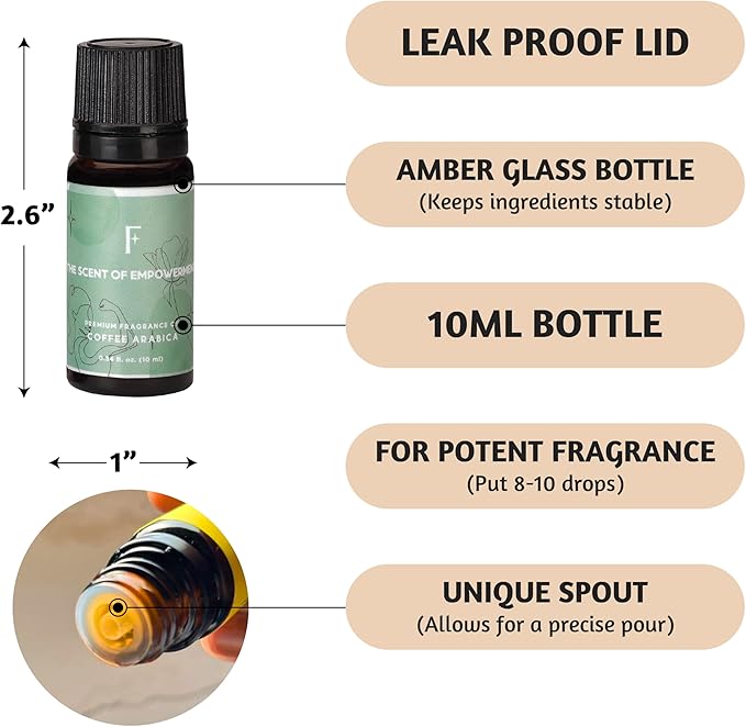 Folkulture Essential Oils for Diffuser for Home | Set of 6 Essential Oil Set | Essential Oil for Candle Making | Essential Oils for Soap Making - Frankincense, Lavender Oils for Relaxation