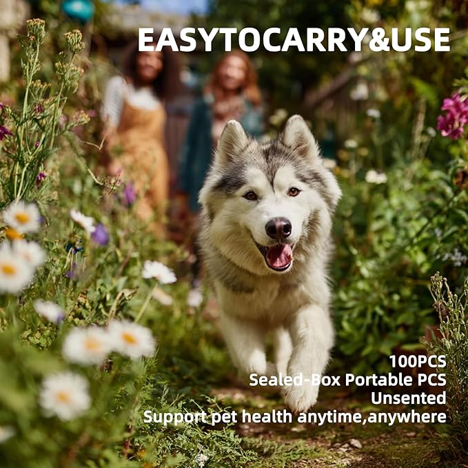 Cat Eye Wipes, Dog Eye Wipes, Eye Wipes for Dogs, Cat Wipes, Pet Wipes for Cats, Dog Tear Stain Remover, Cat Dental Care – Pet Eye Wipes for Cats: Tear Stain Cleaning Wipes, Daily Morning Cleanup