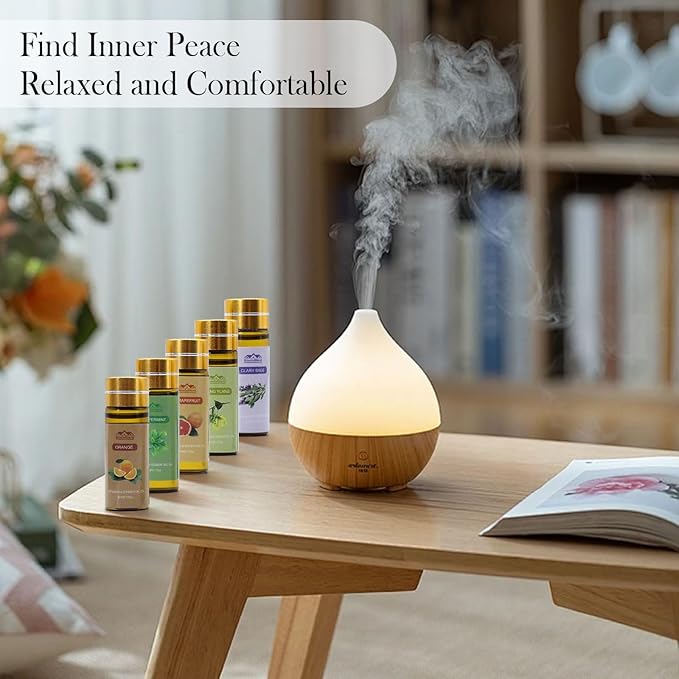 Pure Essential Oils for Diffusers for Home, Skin, Candle and Soap Making, 20 Scents - Tea Tree, Lavender, Lemon, Peppermint, Eucalyptus, Cinnamon, Rose and More, Aromatherapy Oils/ 5 ML