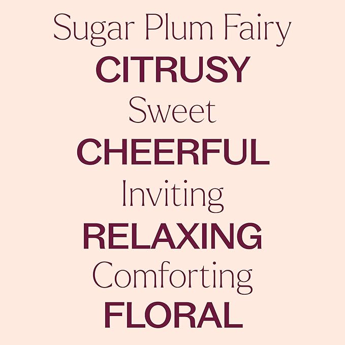 Plant Therapy Sugar Plum Fairy Holiday Essential Oil Blend 10 mL (1/3 oz) Citrus-Sweet & Floral Scent, Cheerful & Inviting, Helps Set The Mood for Relaxation