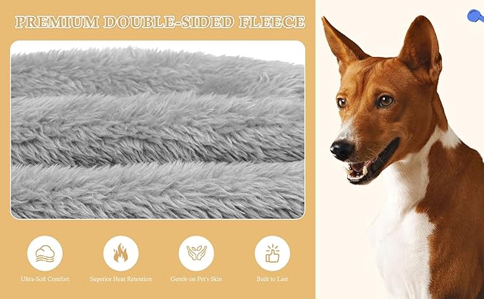 4XL Dog Sweaters for Large Dogs,Dog Hoodie,Warm Fuzzy Fleece Sweatshirt with Hood & Pocket,Leash Hole,Cozy Cold Weather Pet Clothes Sweater Hoodie for Large Dogs(Grey,4XL)