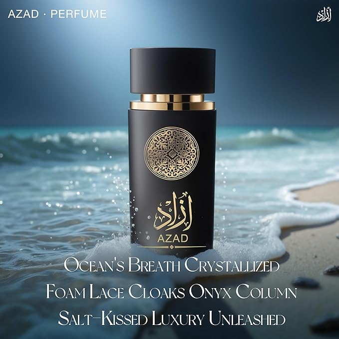 3Pack Men Cologne Azad,Lion Black,Lion Blue Eau De Parfume Spray with Woody Floral & Fruity Scent Perfume Gift Set Day to Night Luxury Fragrances