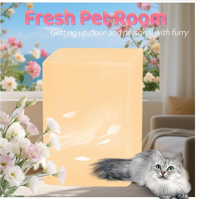 NewKe 6 Pack Cat Odor Eliminator for Meowant Self-Cleaning Cat Litter Box, Litter Deodorizer Compatible with MW-SC01/MW-SC02/LB02, Cat Toilet Odor Deodorant Gel, Pet Gift