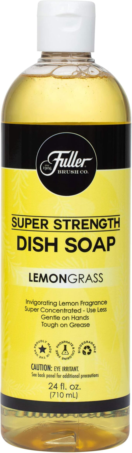 Fuller Brush Super Strength Dish Soap – Lemongrass Scent