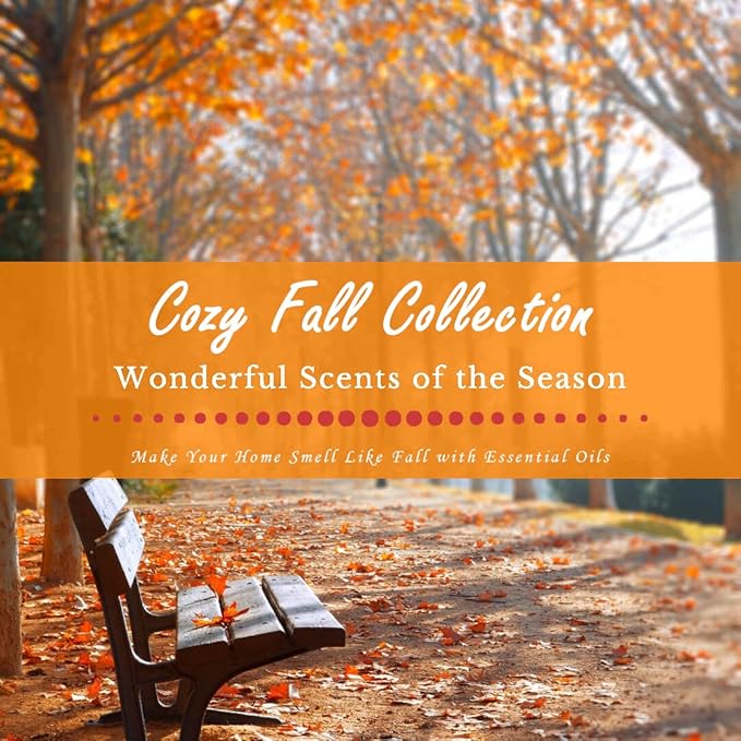 SALUBRITO Fall Fragrance Oils Set, Autumn Essential Oil for Diffuser, Candle Making, Aromatherapy Oils Gift - Cinnamon, Pumpkin Spice, Vanilla, Snickerdoodle, Spiced Cider, Nutmeg, 6x10ml