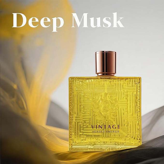 Men's Cologne Include 4 Variety Pack Perfume Gift Set- 3.4 Fl Oz Each Eau De Parfume Tobacco,Musk,Woody,Masculine Scent Long Lasting Fragrance(MilanoMR&Salva&VintageEn&FirenighFC)