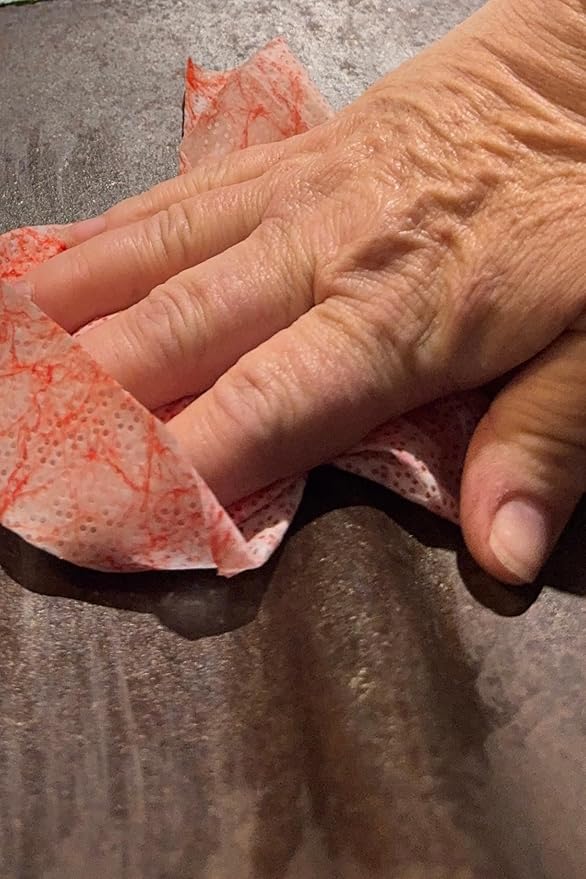 Heavy Duty Hand Cleaning Wipe, 10" x 12" Industrial Cleaning Wipes — 75 Count Hand & Tool Wipes — Dual-Textured Multi-Surface Cleaning Wipes- 6 Canisters