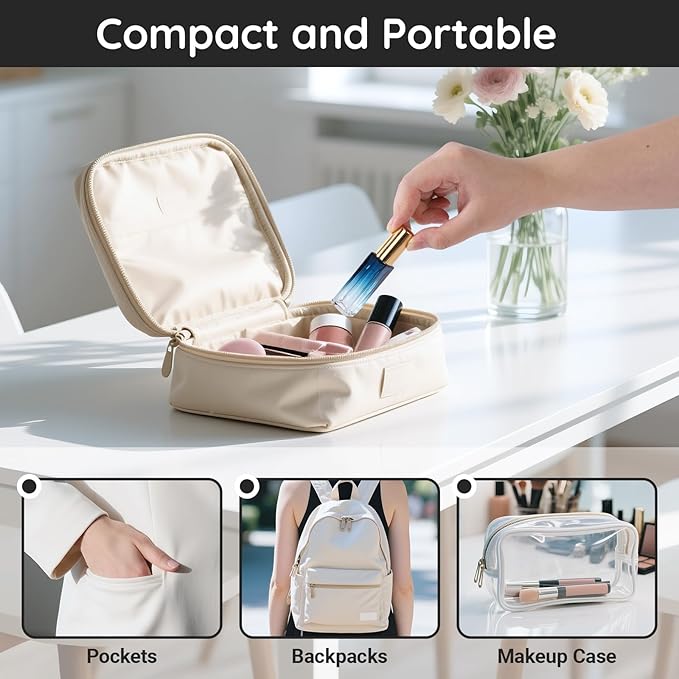 Segbeauty 0.34oz Travel Perfume Bottle Refillable, 5pcs 10ml Mini Glass Perfume Atomizers, Empty Portable Travel Size Cologne Spray Bottle, Small Cologne Sprayer with Refill Pump Tools