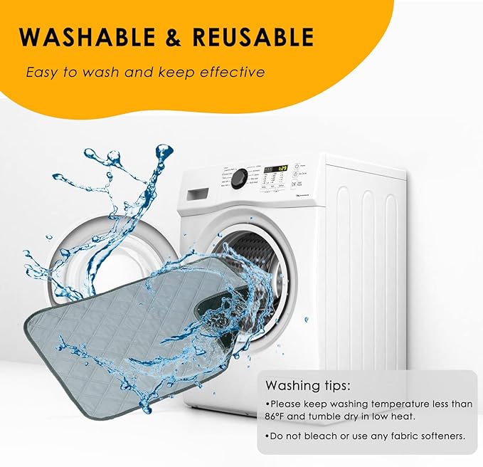 4 Pack Guinea Pig Cage Liners for C&C 2x1 Habitat Washable Guinea Pig Bedding Super Absorbent | Waterproof | Non Slip| Reusable Guinea Pig Pee Pads for Small Animals Cages-28 x 14 Inch