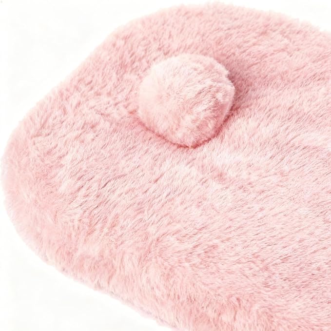 Bunny Bed Pad, Soft Washable Chinchilla Cushion, 12x12in Warm Small Pet Mat, Plush Polyester Comfort Layer, Pet Bedding Accessory for Hamster Ferret, Cage Playpen Bedroom Living Room Office