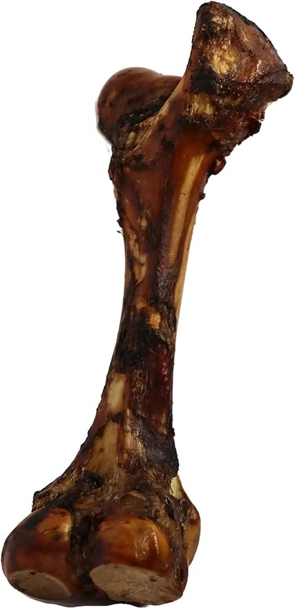 K9 Connoisseur Single Ingredient Dog Bones Made In USA For Large Breed Aggressive Chewers All Natural Long Lasting Meaty Mammoth Marrow Filled Bone Chew Treat Best For Dogs Over 50 LBS -Goliath 1 Pack