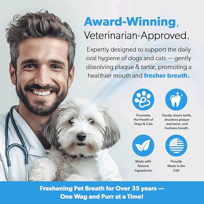 Pet Kiss Brighter Bite Dental Gel for Pets, 4-Ounce