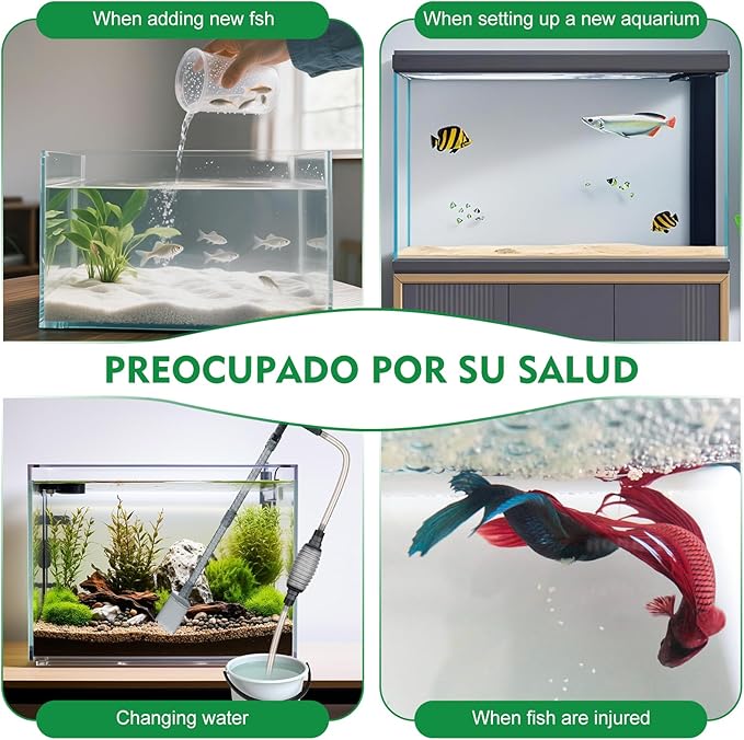 hygger Aquarium Water Conditioner for Freshwater, Neutralizes Chlorine, Chloramines, Reduce Heavy Metals, Ammonia & Nitrite, Safe for Fishes and Plants, 500 ML