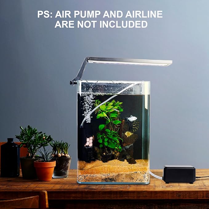 hygger Small Aquarium Bio Sponge Filter Mini Fish Tank Filter for Breeding Fry Betta Shrimp Tank 2-5 Gallon (Small)