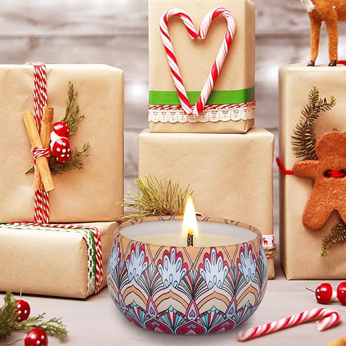 Candles Gifts for Women, 12 Pack Soy Wax Candles for Home Scented, Birthdays Thank You Mothers Day Christmas Gifts for Women Mom Who Have Everything