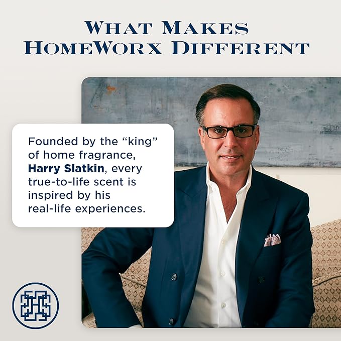 HomeWorx by Slatkin & Co Premium Scented 4-Wick Candle, Homestyle Stuffing - 18 oz - Long-Lasting Jar Candle, 30-55 Hours Burn Time - Notes of Toasted Bread, Melted Butter, Chopped Sage & Rosemary