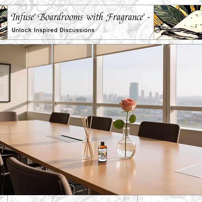 HIQILI Diffuser Oil for Humidifier & Reed Diffusers, Suitable for Home and Other Scenarios, Long Lasting Scent - Sandalwood Cipher, 3.38 Fl Oz