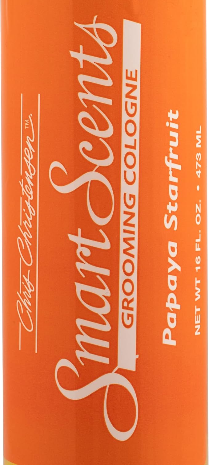 Chris Christensen Smart Scents Papaya Starfruit Grooming Cologne, Groom Like a Professional, Long Lasting, Designer Fragrances, 16 oz