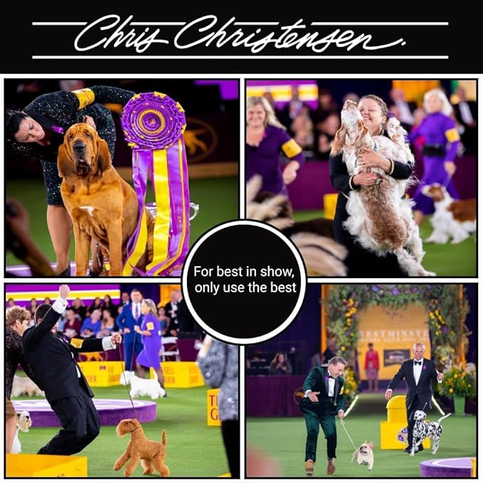 Chris Christensen Spray Bottles, Heavy Duty Double Action Trigger, Groom Like a Professional, Comfortable Spray Handle, Large Stable Bottom, 8 oz