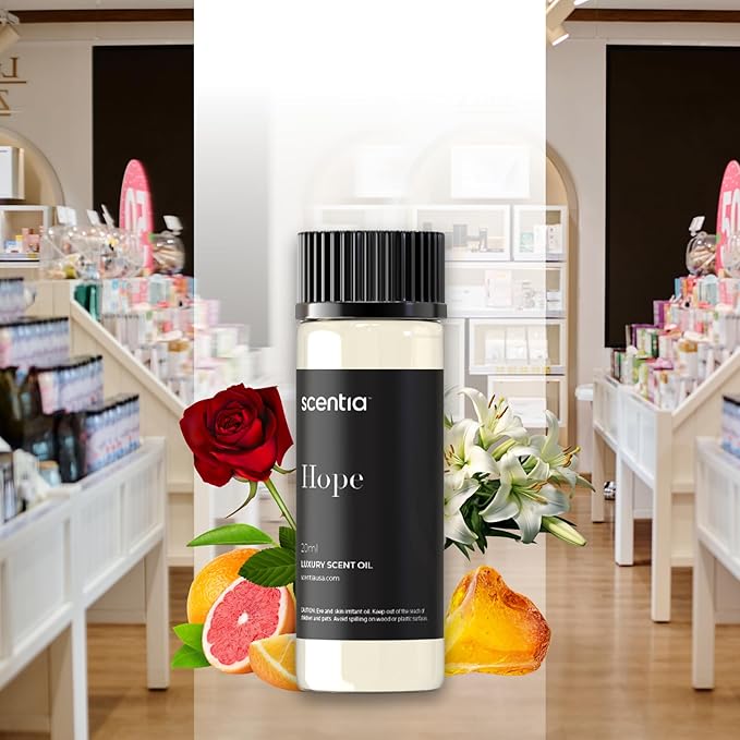 Coco-Chance-Inspired Diffuser Oil Refill - Scentia Hope Dupe Fragrance Oil Blend, Home Luxury Scents, Essential Oil Set for Aromatherapy Diﬀusers Candle Making | 20ml, 0.67 Fl Oz, Thanksgiving Gift