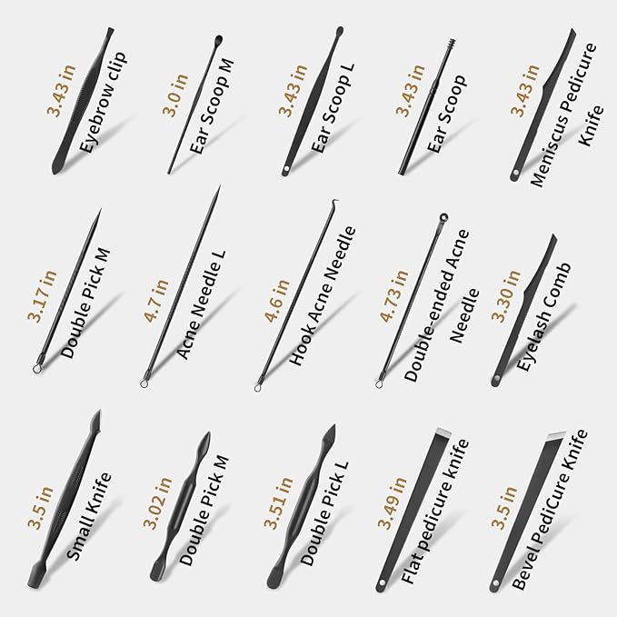 Manicure Set Professional Nail Clipper Kit-26 Pieces Stainless Steel Manicure Kit,Nail Care Tools with Luxurious Travel Case Nail Grooming Kit Present for Men Husband Boyfriend Parent