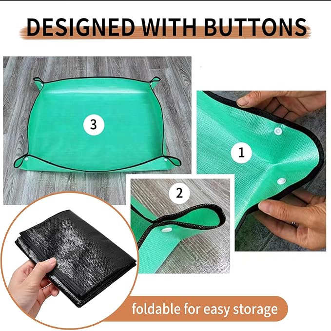 Oncpcare Waterproof Pet Playpen Mat for Rabbits 59×59 in — Large Reusable Tarp Base Gives Small Pets A Spacious, Comfortable Play and Rest Area (Black)