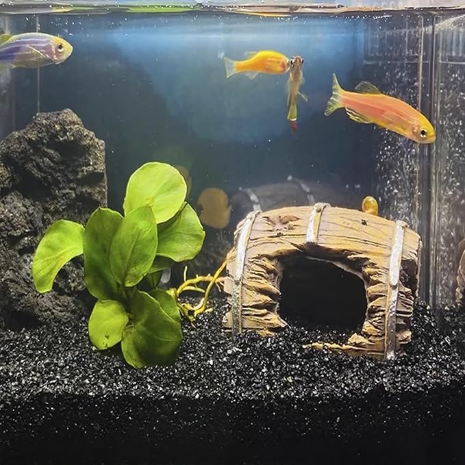 10 lbs Black Aquarium Silica Sand. Decorative Aquarium Gravel Substrate for Fish Tank, Plants Potted, Fire Pits, Candle, Vase Filler and Crafts