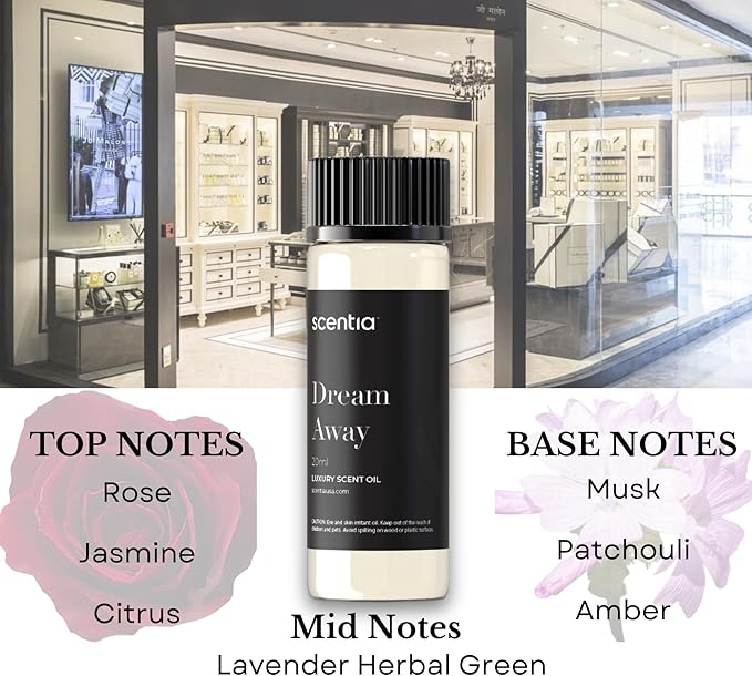 Perfume-Inspired Essential Oil Set – 3×20ml Diffuser Oils with Floral & Woody Notes | Designer Fragrance Blends for Home, Spa & Aromatherapy - Thanksgiving & Holiday Gift