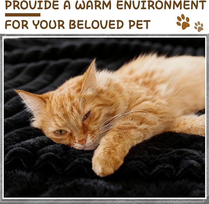 12 Pack Small Dog Blanket 23 x 16 Inch Soft Flannel Pet Blankets Bulk Puppy Fluffy Calming Washable Fleece Throws for Small Dog Puppy Cat Kitten Animals Doghouse Bed Sofa Car (Multicolor)