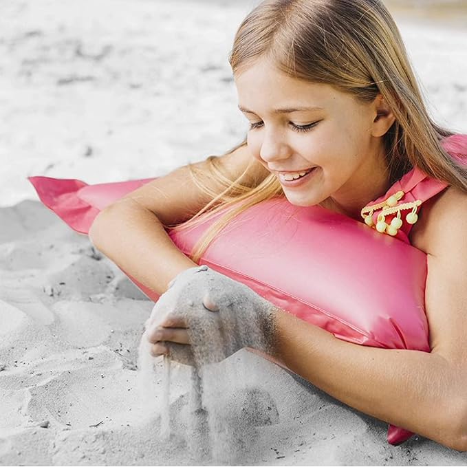 3 Pack Large 50 Pound Play Sand, Finely Graded, Fully Washed and Easy to Use for Children's Art, Trays, and Sandbox