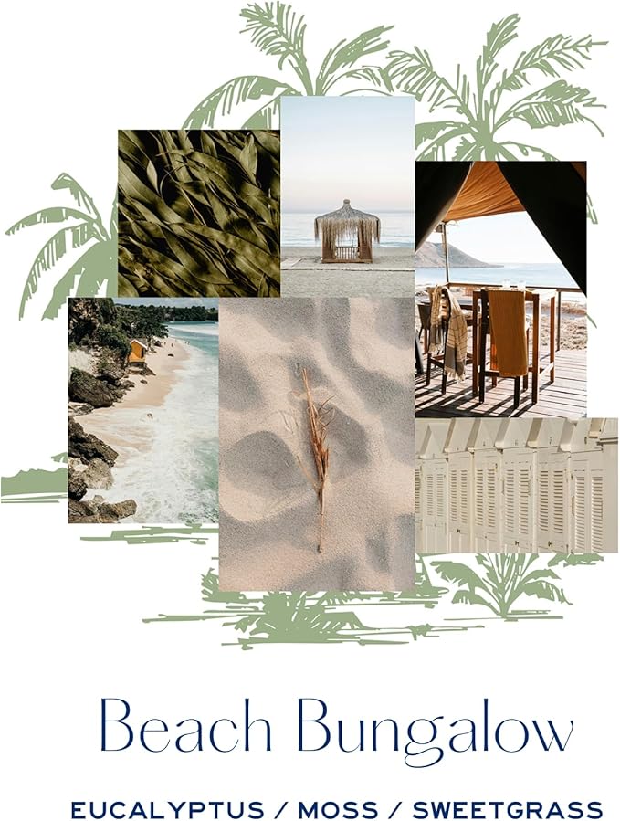 MERSEA Luxury Room Spray, Beach Bungalow, 4 oz