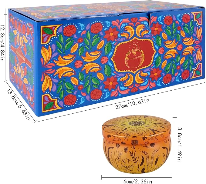24-Piece Smokeless Candle Set with 8-Hour Burn Time Each, Ideal for Festival Gifts and Birthdays - Premium Aromatherapy Candle