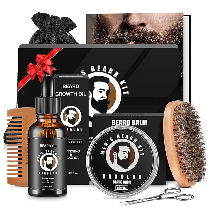 Birthday Gifts for Men, Mens Gifts, Unique Beard Care Kit for Men Best Friends Male Dad Brother Husband Fiance Him Boyfriend Coworker, Gift Ideas Gifts for Him