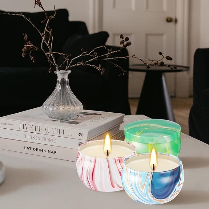 16 Packs Scented Candle Gift Set for Mom | Woman, 2.5oz Jar Candles for Home Scented Bath Yoga, Natural Soy Wax, Fragrance Candle for Mothers Day, Birthday, Valentine's Day…