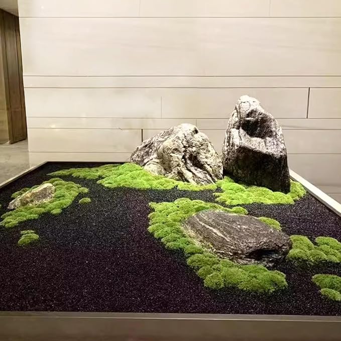 20 lbs Black Silica Sand. Decorative Aquarium Gravel Substrate for Fish Tank, Plants Potted, Fire Pits, Candle, Vase Filler and Crafts