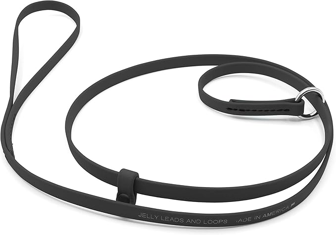 Jelly Pet Grooming Lead for Dogs | Great for Kennels, Veterinarians and Dog Grooming Salons | Biothane Leash - Easy to Clean, Waterproof & Durable Noose Loop | Made in The USA | 5/8" x 6'