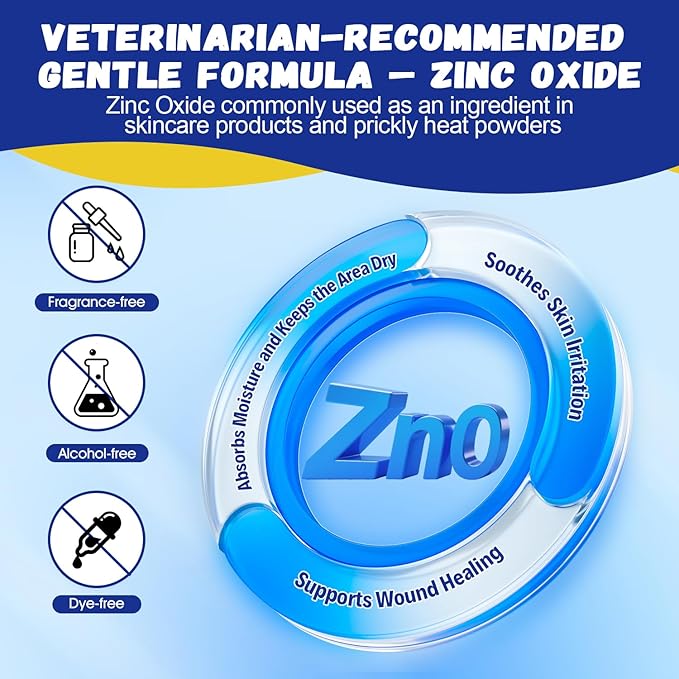 Dog Ear Powder for Hair Removal,Ear Cleaner for Itching,Infection Treatment for Poodles, Doodles(Ear Powder*1)