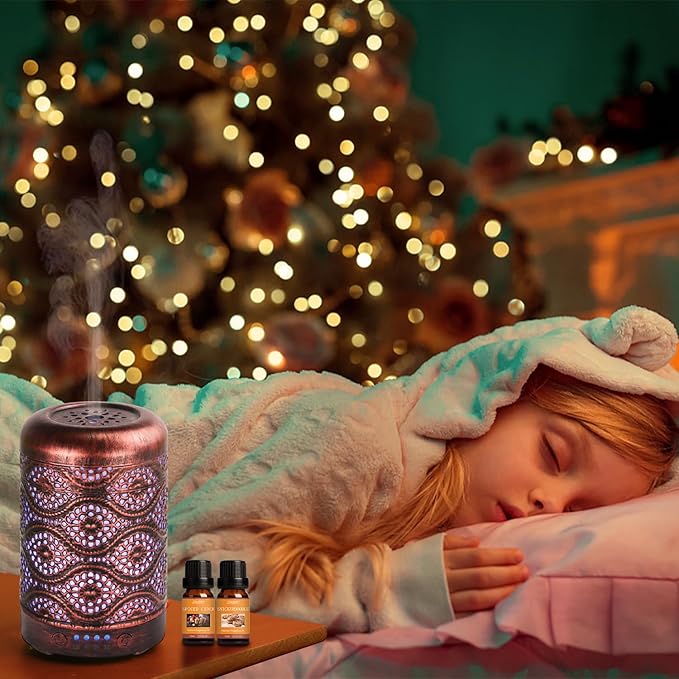 SALUBRITO Fall Fragrance Oils Set, Autumn Essential Oil for Diffuser, Candle Making, Aromatherapy Oils Gift - Cinnamon, Pumpkin Spice, Vanilla, Snickerdoodle, Spiced Cider, Nutmeg, 6x10ml