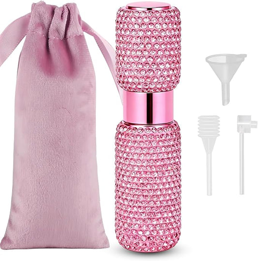 Portable 8ML Perfume Travel Refillable Bottle, Travel Size Perfume Refill Atomizer Bottle,Mini Spray Bottle Empty for Refill