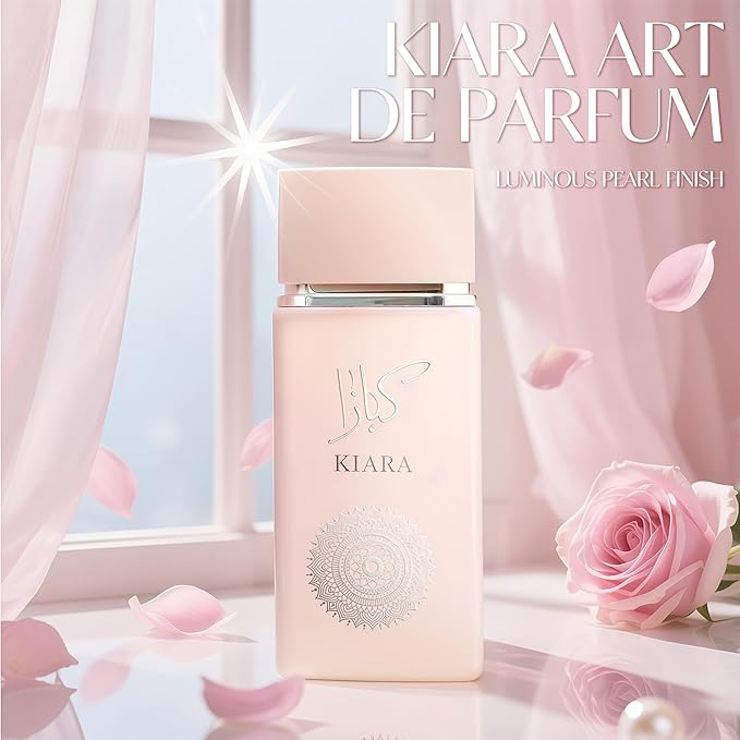 Women's Perfume Set - 2 Pack Eau de Parfum Spray 3.4 Oz Each | Floral Jasmine & Sweet Vanilla with Bergamot & Woody Notes | Long Lasting Original Scent Gift Set for Women (MilaWR&Ka)