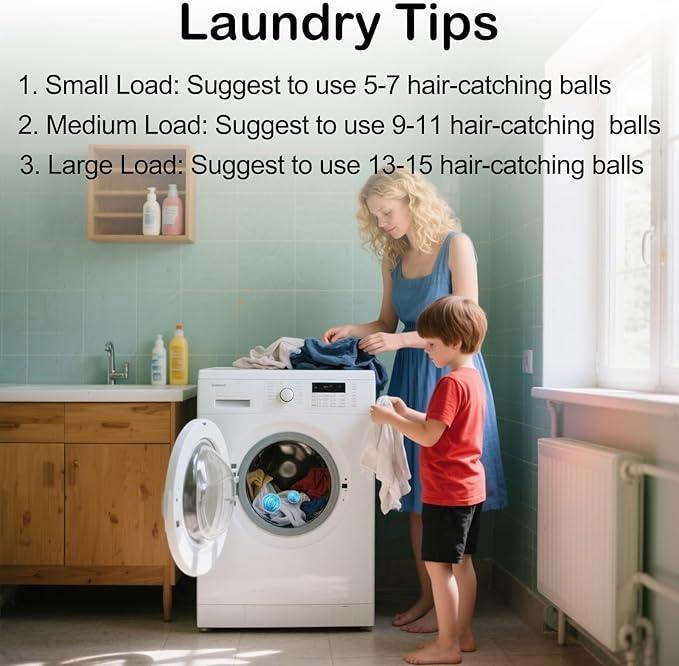 20PCS Pet Hair Remover for Laundry, Reusable Lint Catcher for Washing Machine, Effective Cat Dog Laundry Pet Hair Catcher for Clothes, Sheets, Towels, Fleece Blankets, They Don’t Damage Fabric