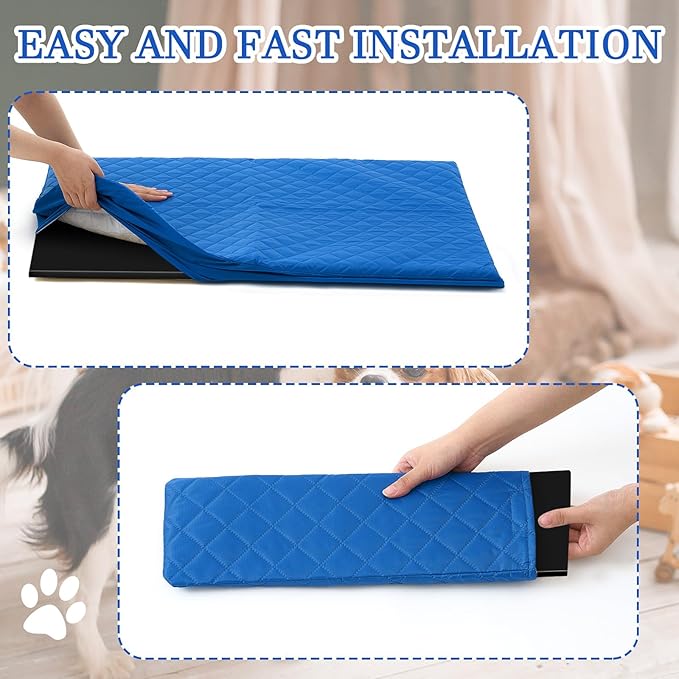 1 Pcs Ferret Cage Liner Washable Ferret Pads Bedding Cage Accessories Kit for Small Animals Hamster Rats Chinchillas Hedgehogs Guinea (Shelf Liner,Blue)