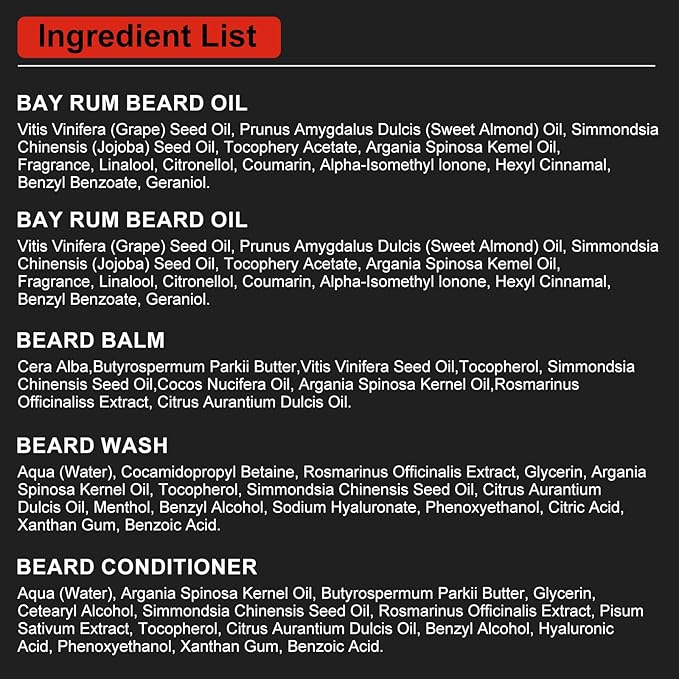 XIKEZAN Beard Care & Grooming Sets with Beard Oils, Balm, Wash, Conditioner, Brush, Comb, Scissors, Birthday Gifts for Men, Valentines Gifts for Him, Fathers Gifts for Dad, Christmas Stocking Stuffers
