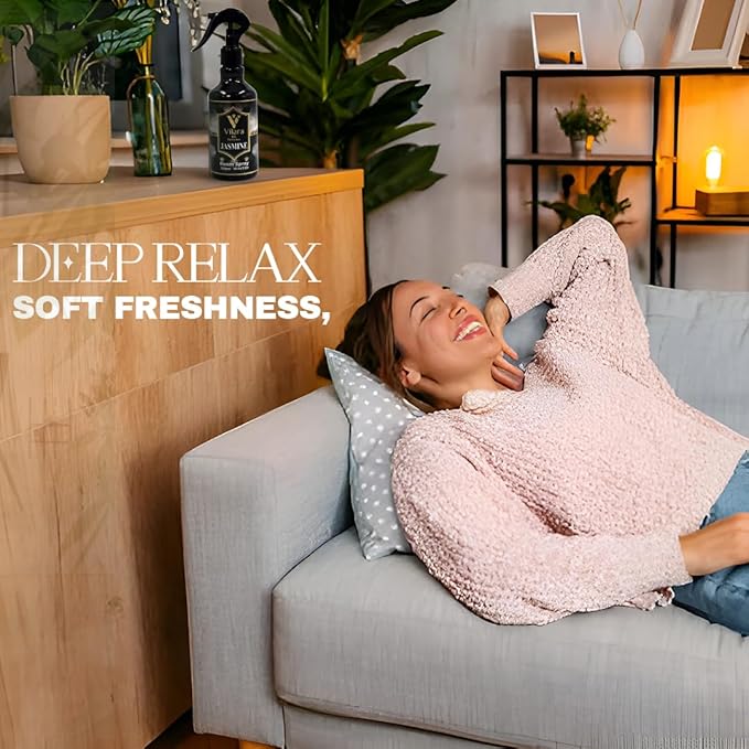 Room Spray Freshener - Long-Lasting Luxury Scents - Room and Linen Spray for Bedding, Sheets, Fabric, Furniture for Aromatherapy - 10.14 fl oz (Multipack 3:Sprng,Rose,Mango)