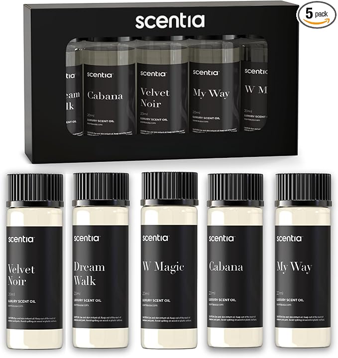 My Way Hotel Diffuser Oil | Aromatherapy Fragrances Inspired by 5-Star Hotels | Luxurious Scents Gift Set-5x20ml Bottles Set-The 1 Hotel Miami Beach & 5-Star Hotels - Thanksgiving & Holiday Gift