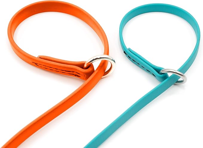 Jelly Pet Grooming Loop Slip Style (3/8" x 25", Teal) | Made in The USA