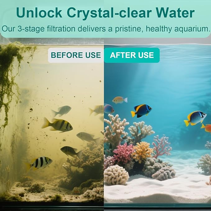 21 PCS Aquarium Media Kits Replacement for Fluval FX4 / FX5 / FX6 Canister Filters, Including Bio-Foam Block, Carbon Sponge Filter, Ceramic Ring, Activated Carbon, Silicone Lubricant, Mesh Bag