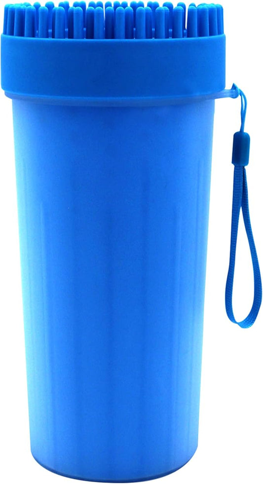 2-in-1 Pet Paw Cleaner - Extra Large - For Extra Large Dogs Like German Shepherds, Great Danes, St. Bernards, Boxers, and Mastiffs - Portable