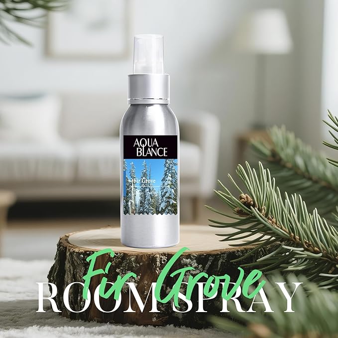 Fragrant Room Spray, Fir Grove, Eucalyptus Leaves, Gardenia Bloom, 3 x 3.4 fl oz, Air Fresheners Odor Eliminator for Home, Bathroom, Concentrated Room Spray